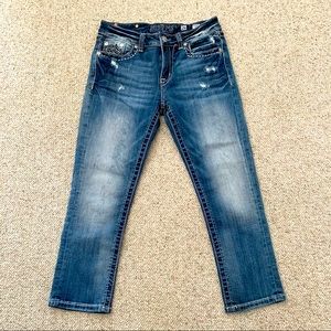 Miss Me Boyfriend Capri Jeans